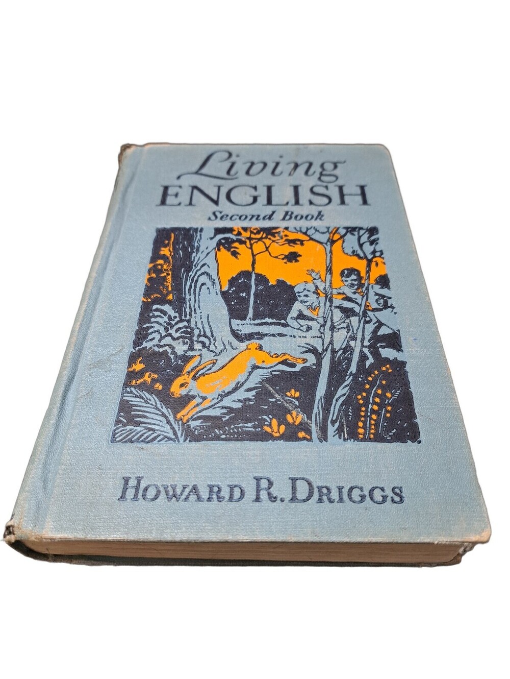 Vintage 1935 Living English: Second Book - Sixth Grade
